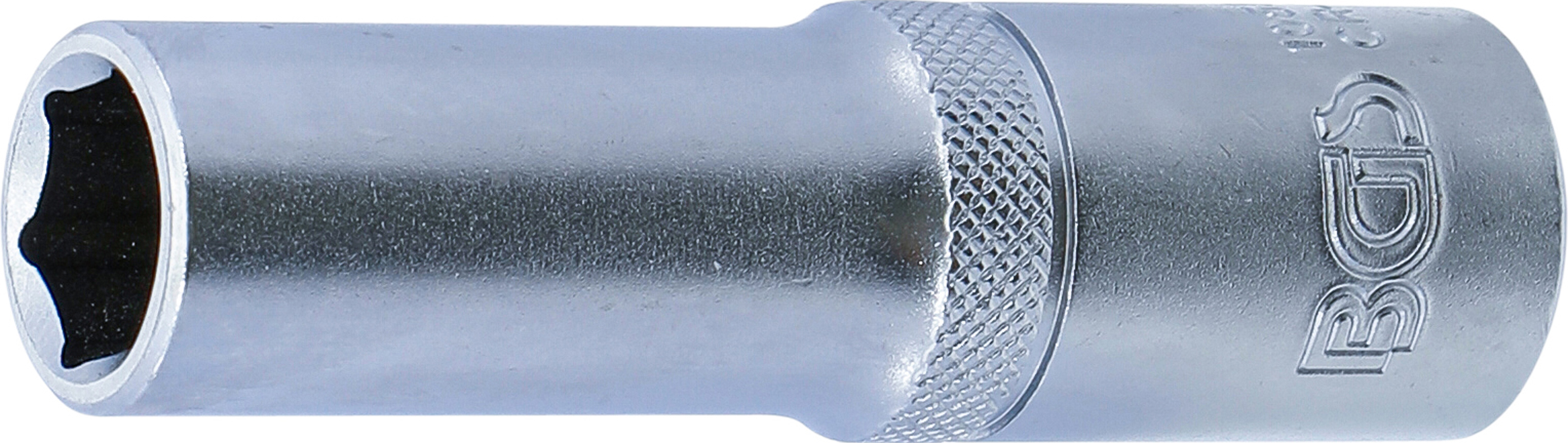 BGS Steckschlüssel-Einsatz Sechskant, tief | Antrieb Innenvierkant 12,5 mm (1/2") | SW 13 mm