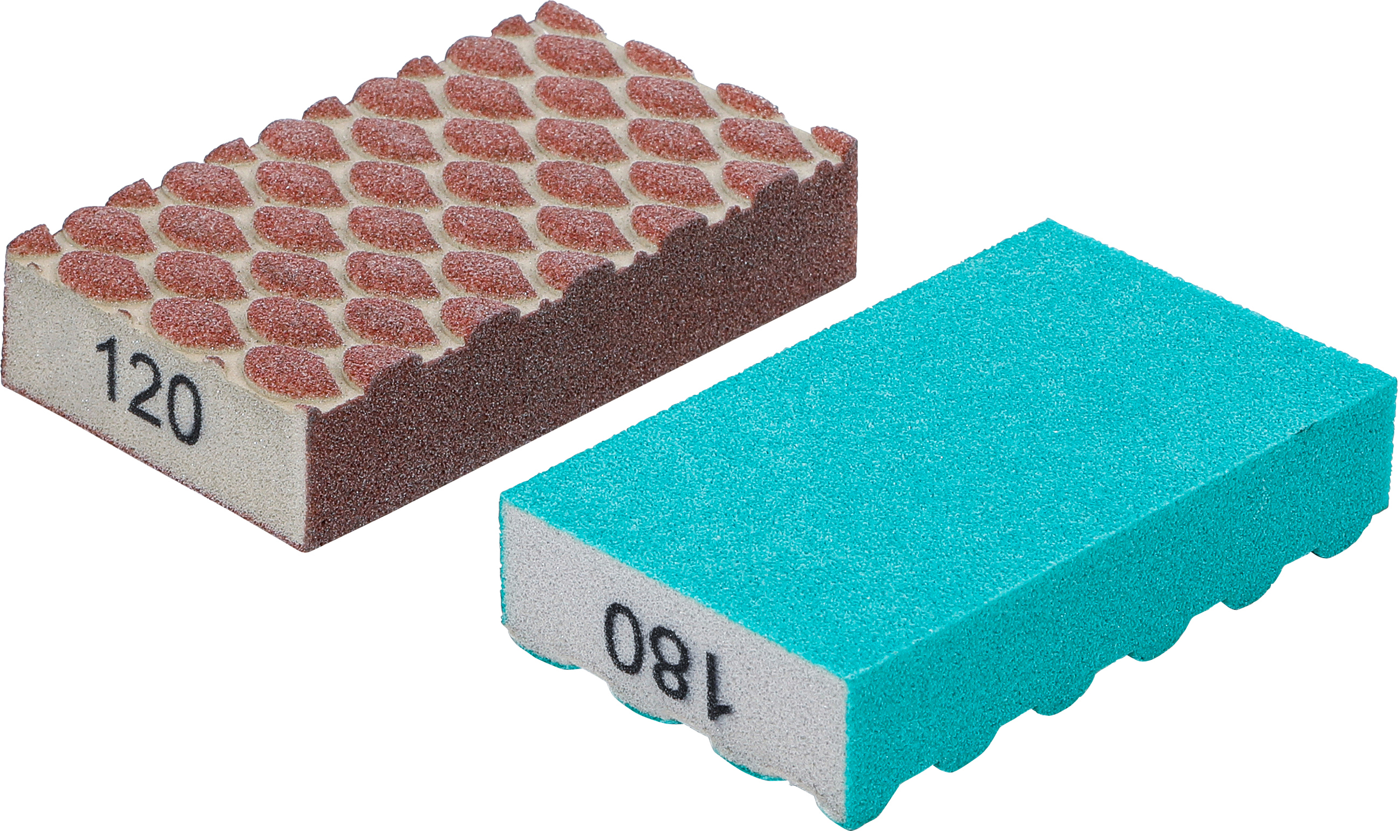 BGS Schleifschwamm-Satz | K 120, 180 | 2-tlg.