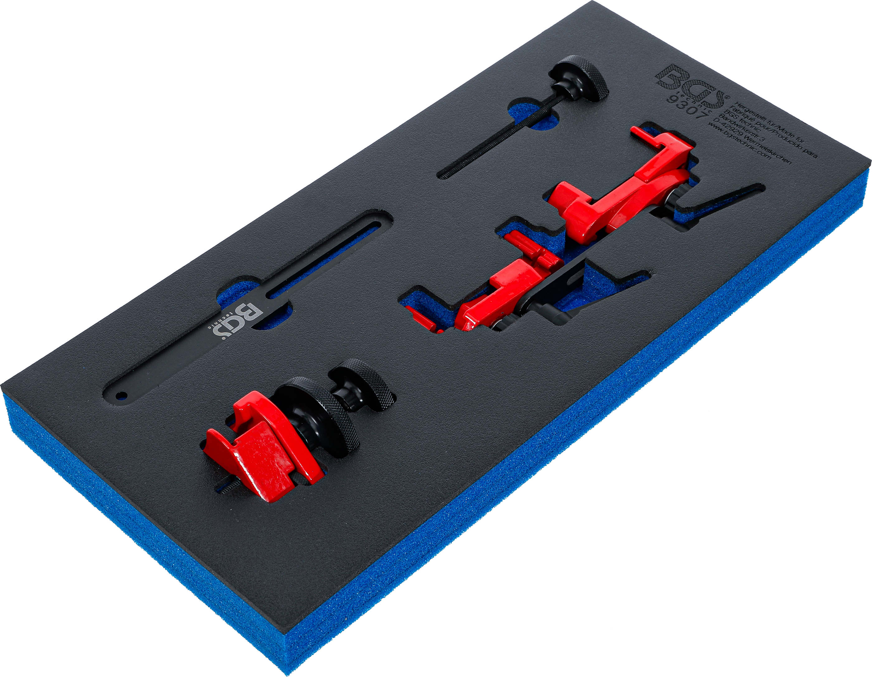 BGS Werkstattwageneinlage 1/3: Nockenwellenrad-Arretierwerkzeug-Satz | universal