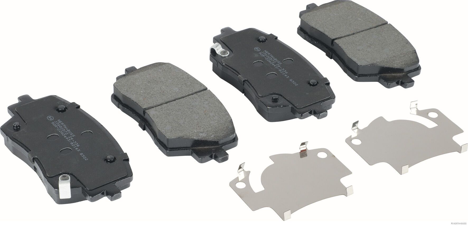 Bremsbelagsatz, Scheibenbremse