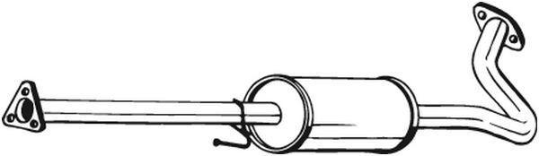 Mittelschalldämpfer