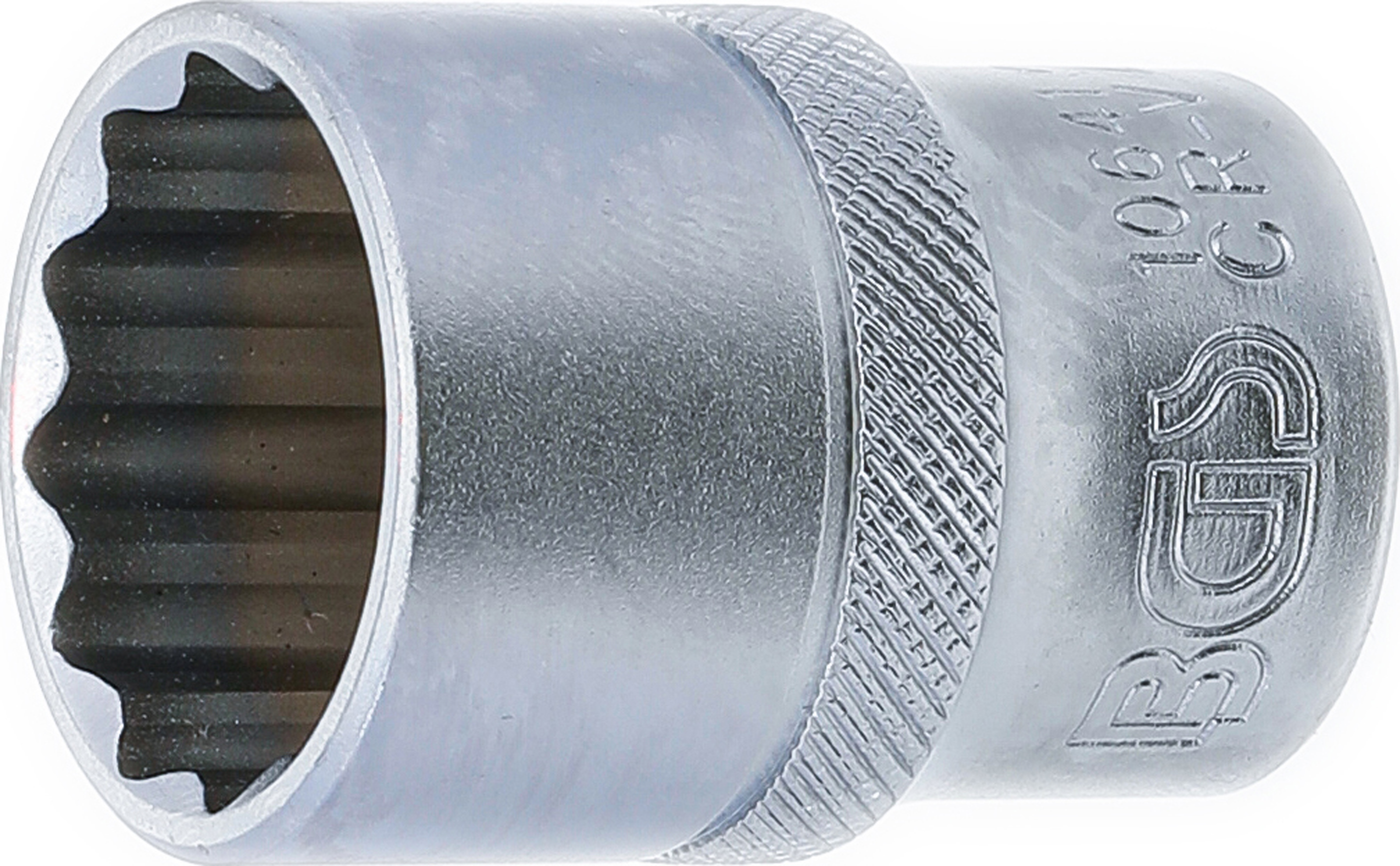 BGS Steckschlüssel-Einsatz Zwölfkant | Antrieb Innenvierkant 12,5 mm (1/2") | SW 21 mm