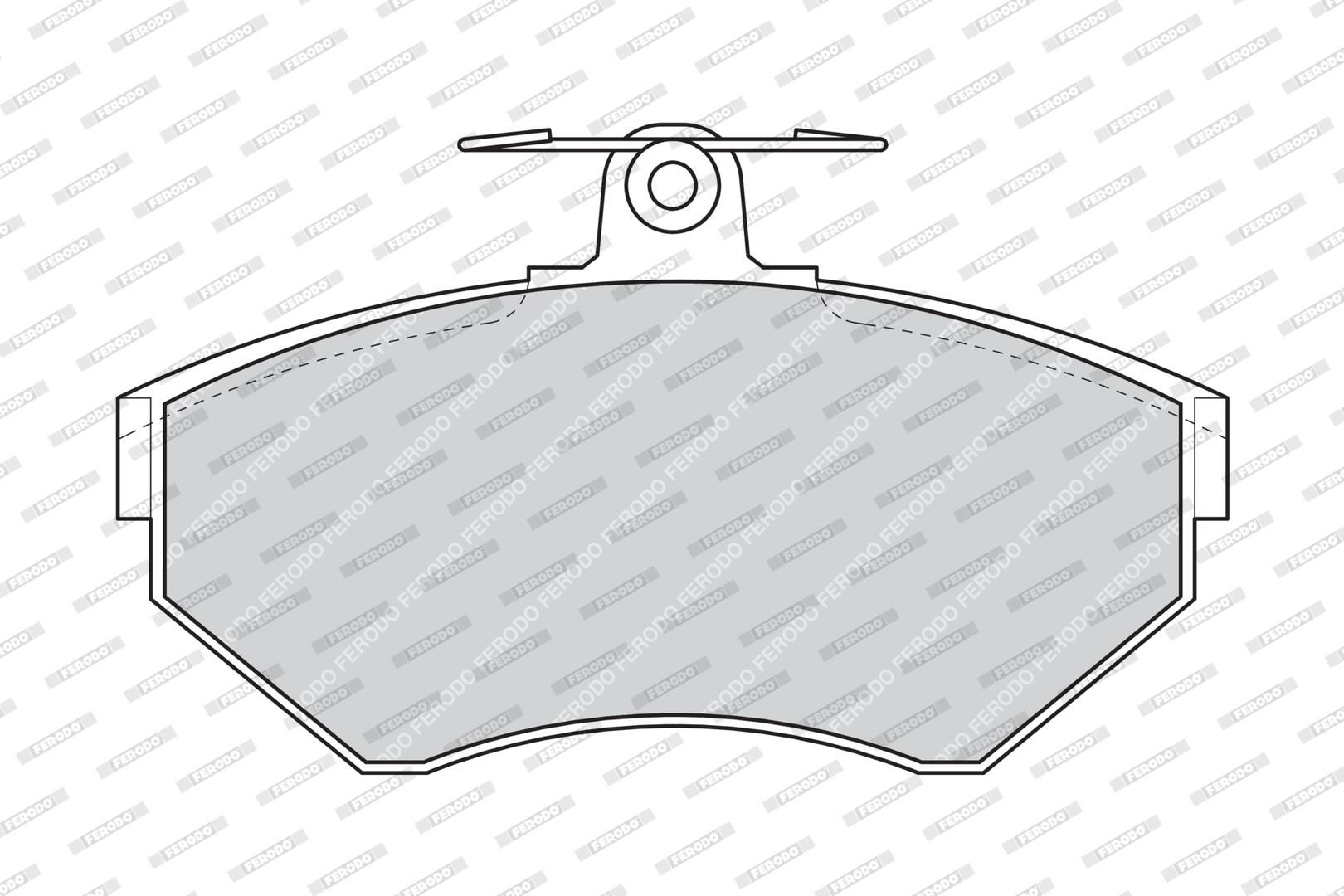 Bremsbelagsatz, Scheibenbremse