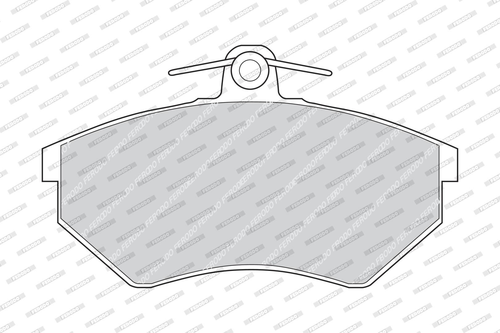 Bremsbelagsatz, Scheibenbremse