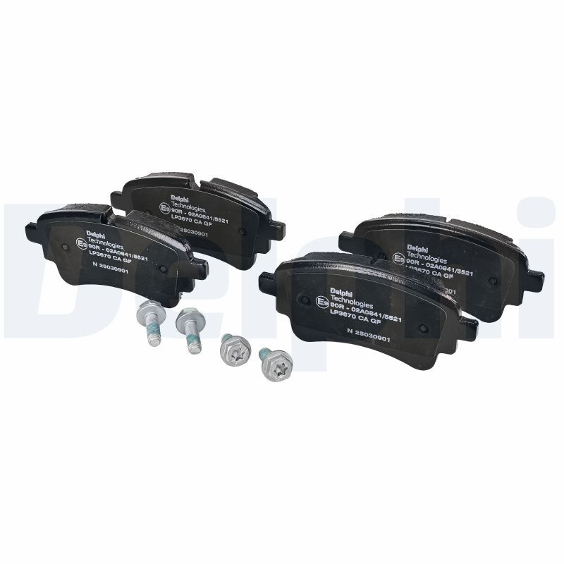 Bremsbelagsatz, Scheibenbremse