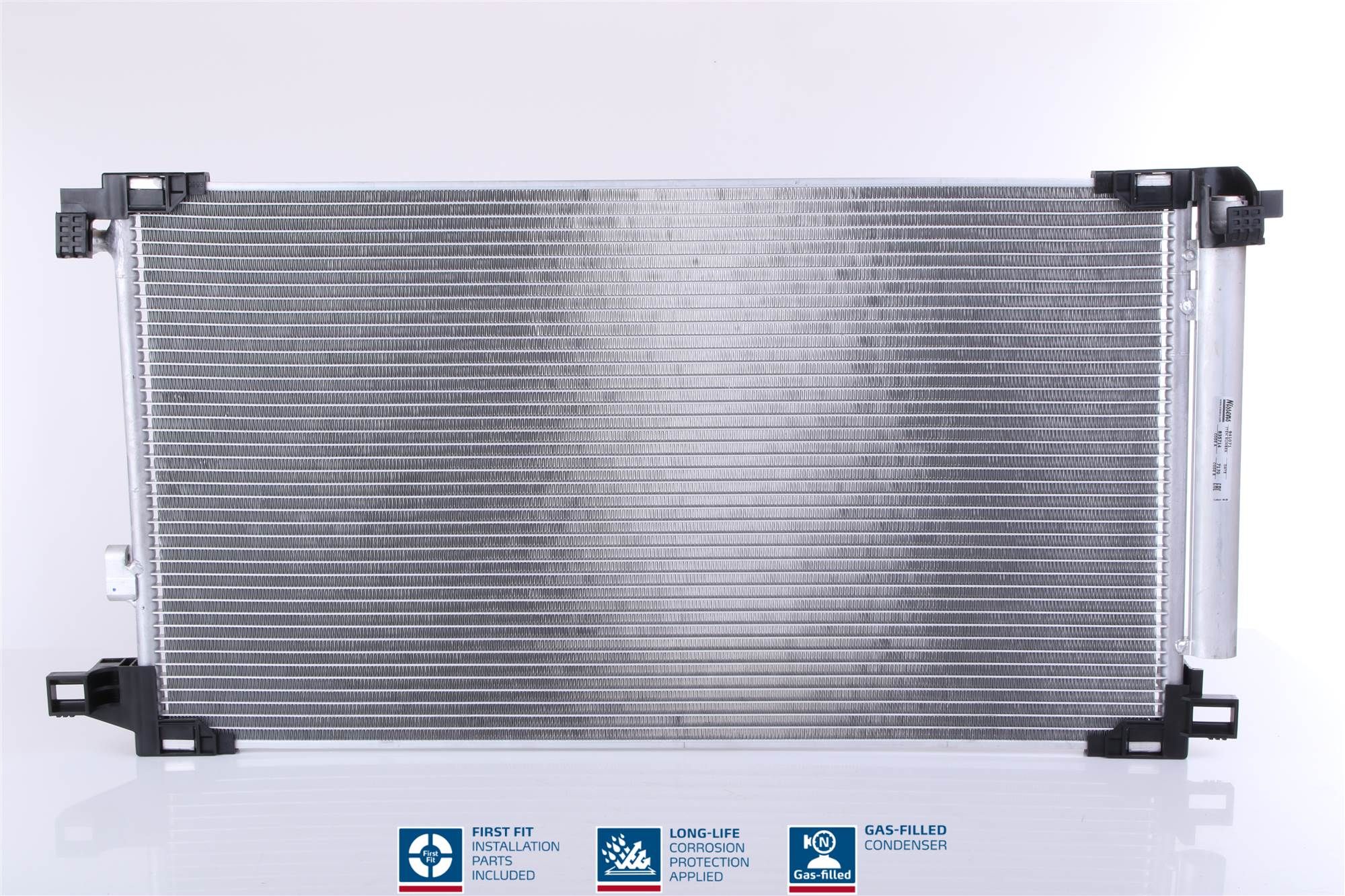 Kondensator, Klimaanlage “NISSENS 12 mm, 717 mm, 387 mm”