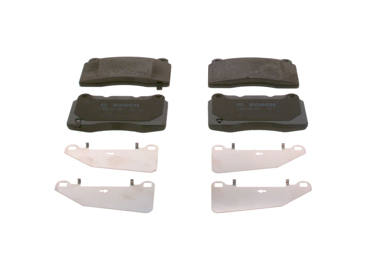 Bremsbelagsatz, Scheibenbremse