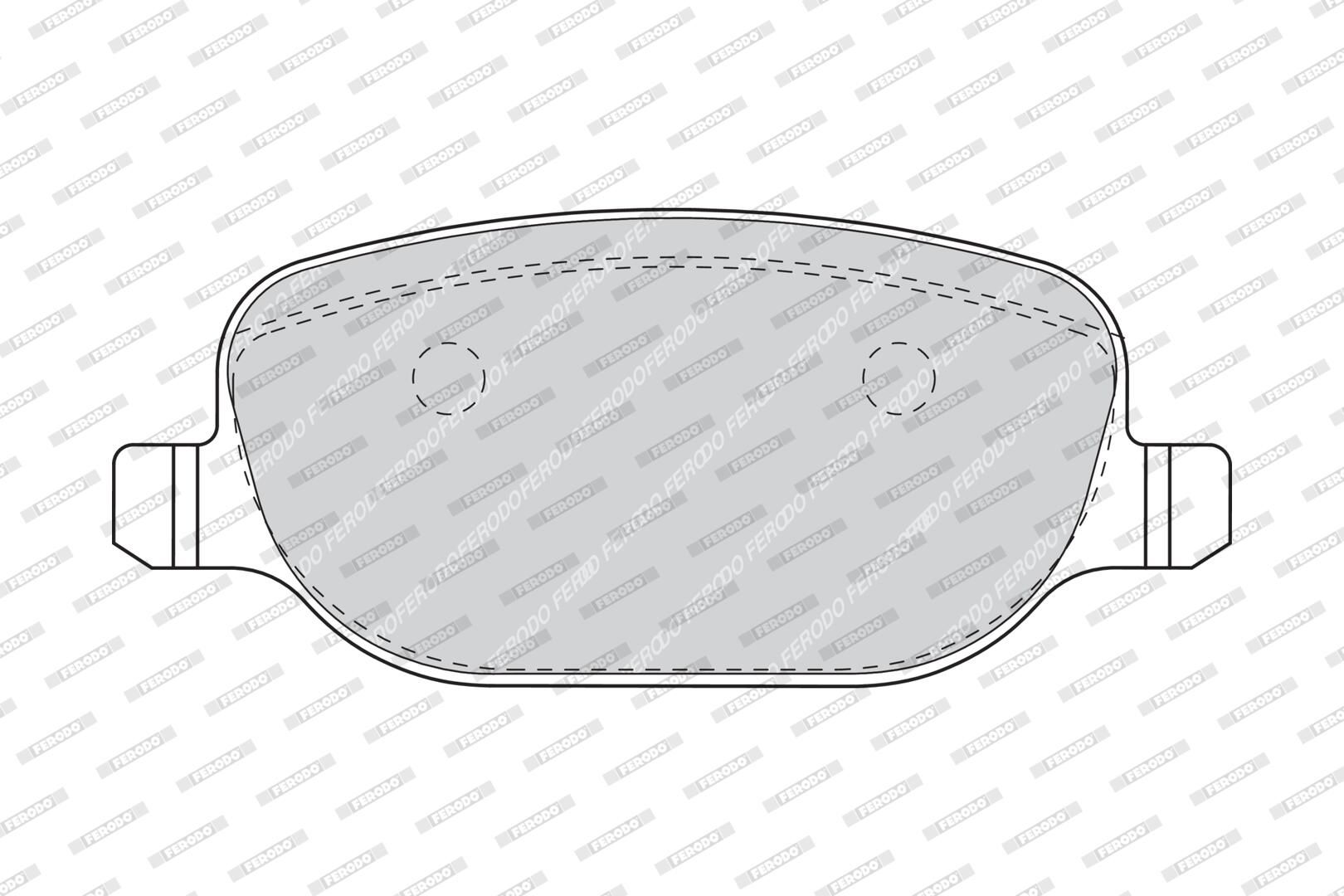 Bremsbelagsatz, Scheibenbremse