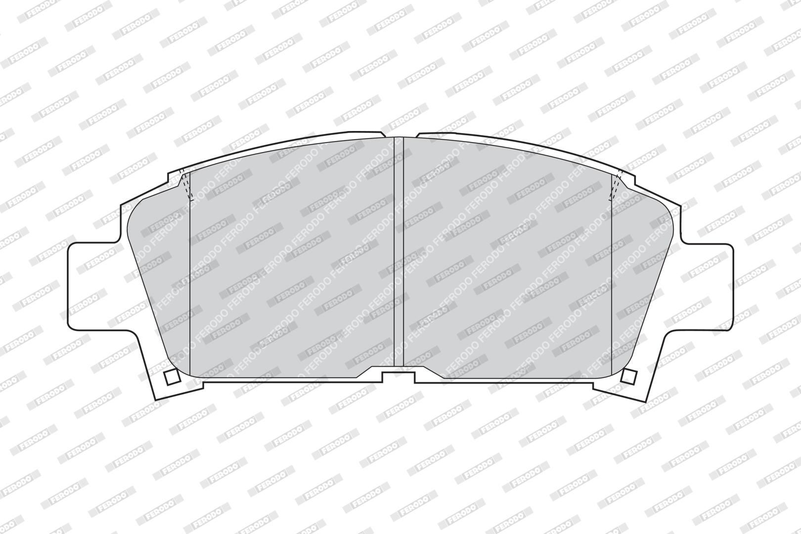 Bremsbelagsatz, Scheibenbremse