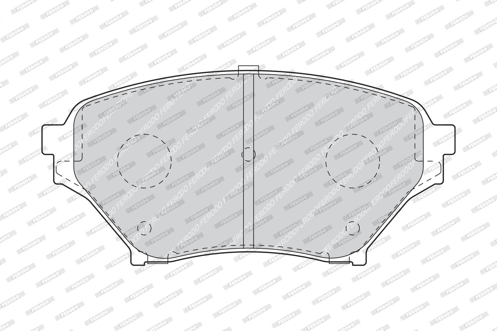 Bremsbelagsatz, Scheibenbremse