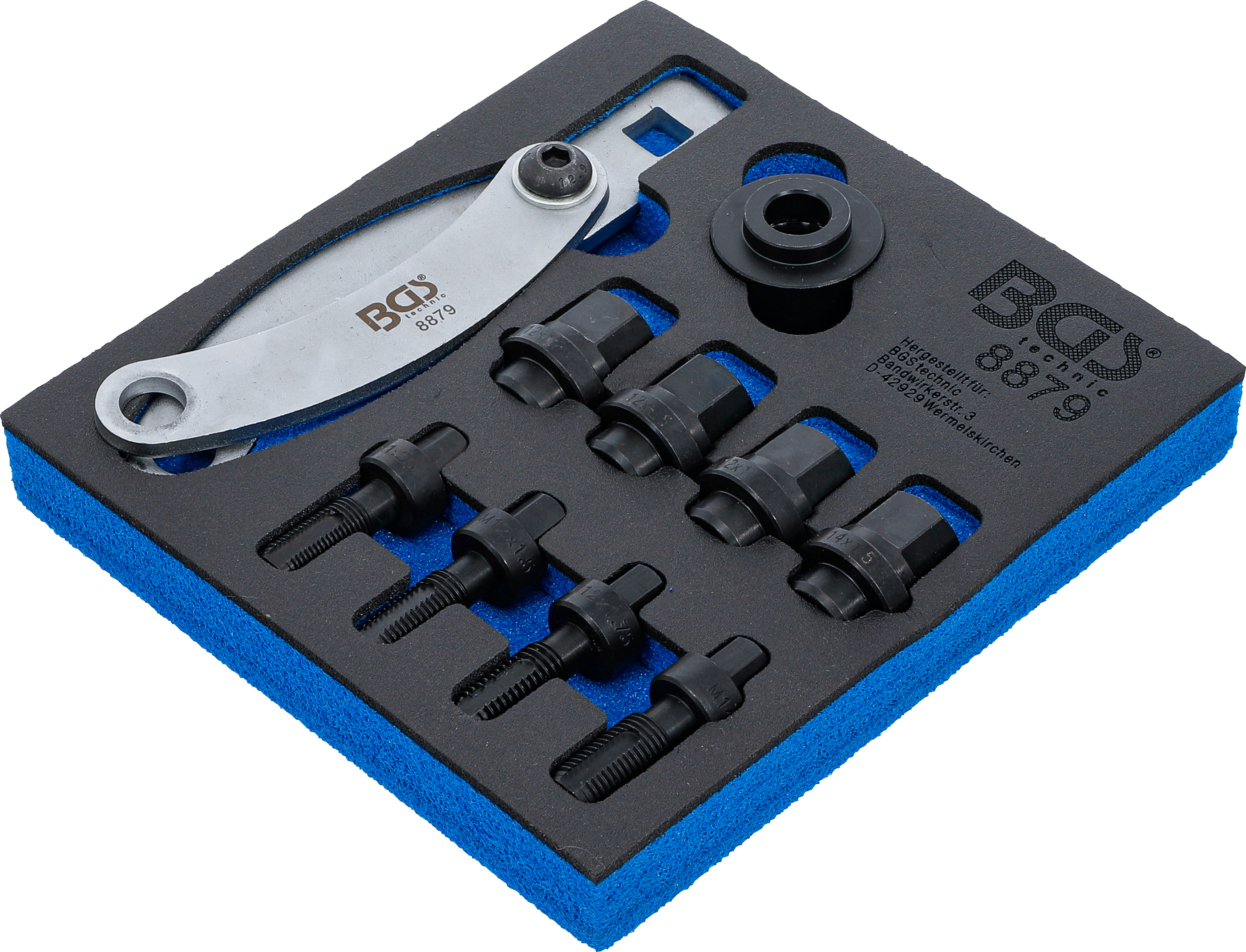 BGS Werkstattwageneinlage 1/6: Radbolzen-Montage-Satz