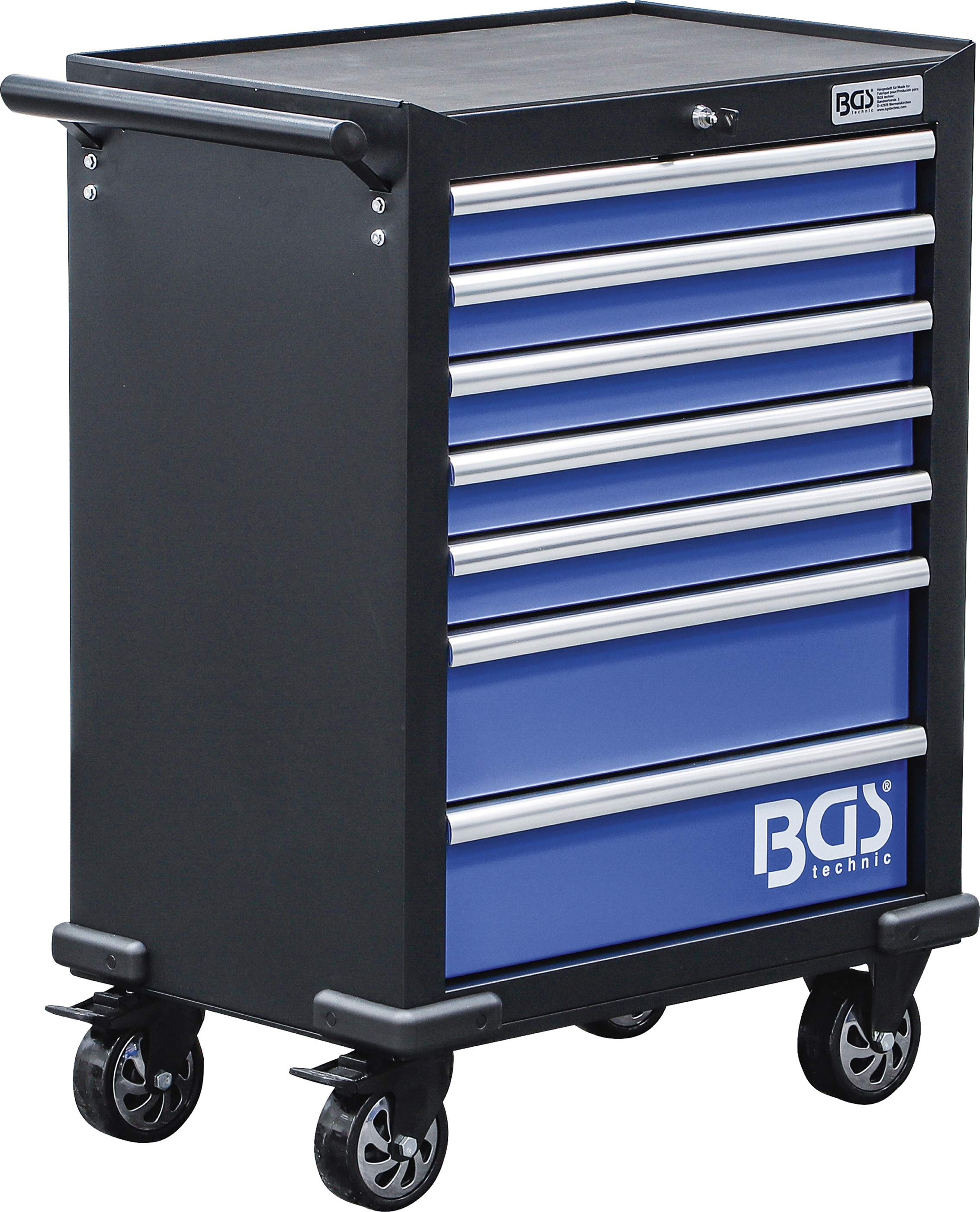 BGS Werkstattwagen | 7 Schubladen | mit 263 Werkzeugen