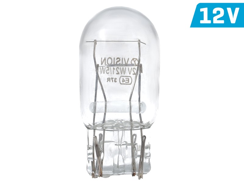 Vision Glühlampe Glassockel 12V W21/5W W3X16Q Autolampe 10er Pack