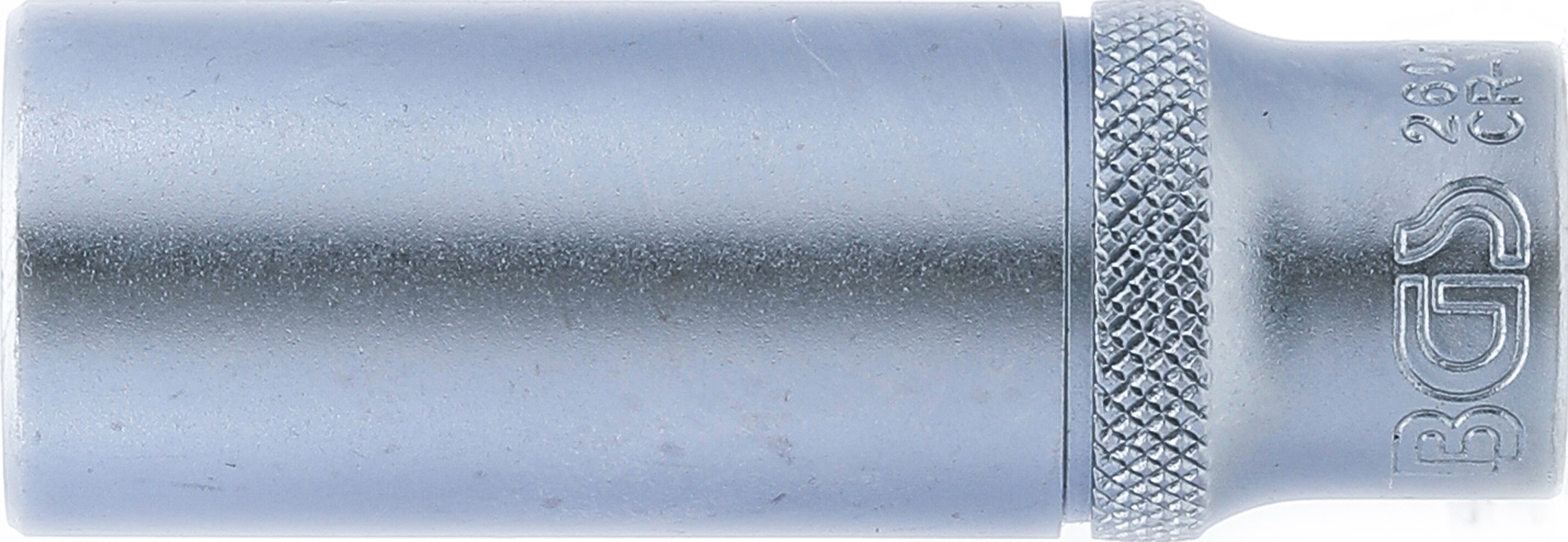 BGS Steckschlüssel-Einsatz Super Lock, tief | Antrieb Innenvierkant 10 mm (3/8") | SW 16 mm