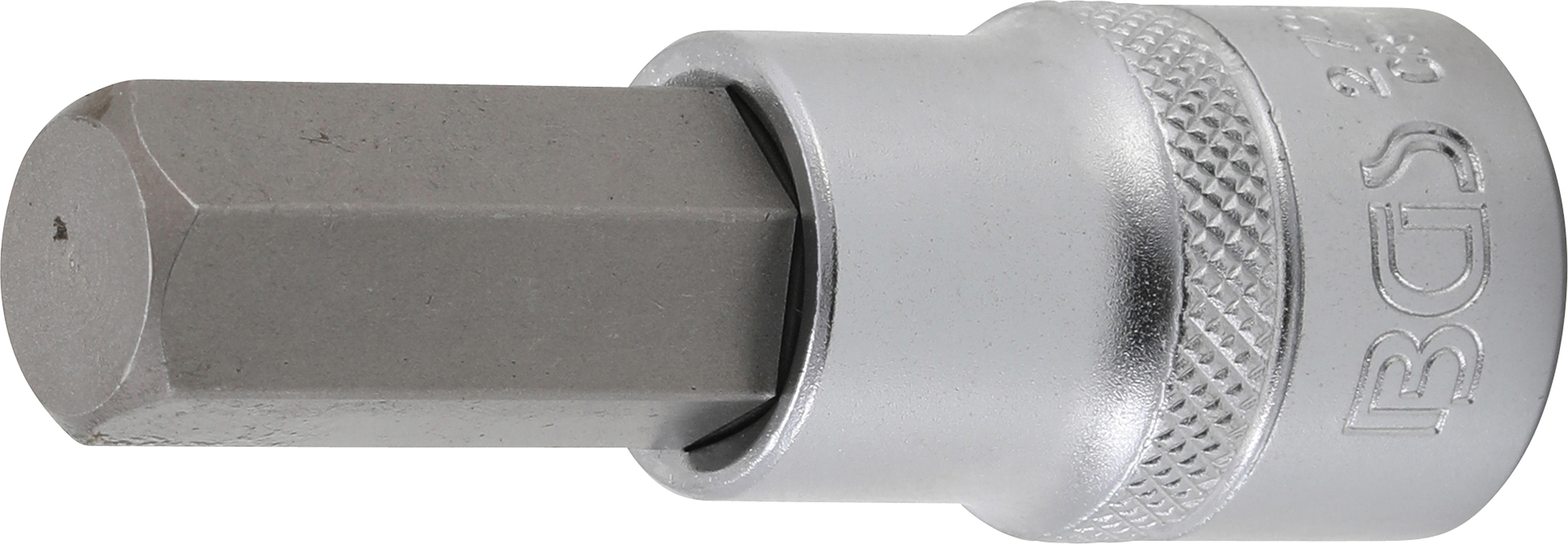 BGS Bit-Einsatz | Länge 70 mm | Antrieb Innenvierkant 12,5 mm (1/2") | Innensechskant 9/16"