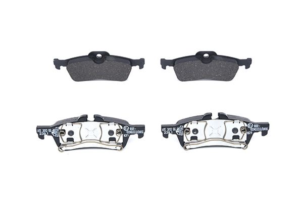 Bremsbelagsatz, Scheibenbremse