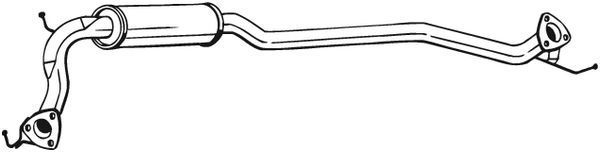 Mittelschalldämpfer