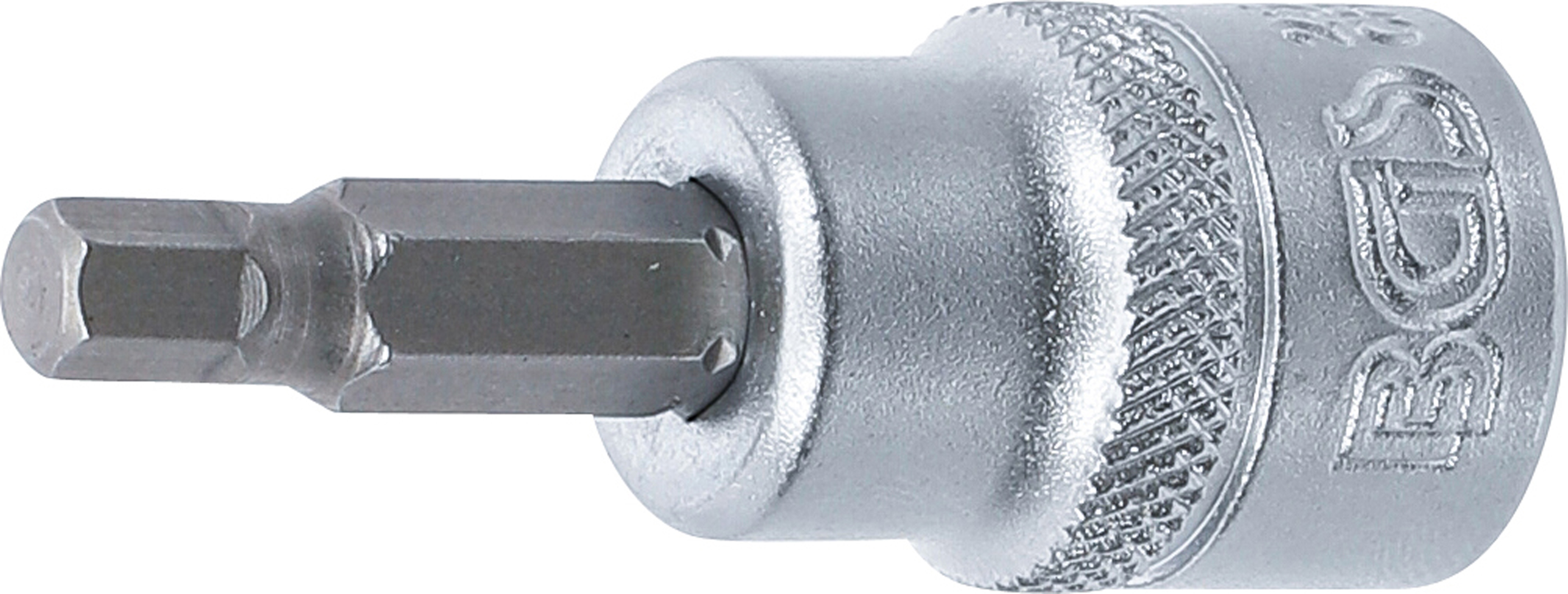 BGS Bit-Einsatz | Antrieb Innenvierkant 10 mm (3/8") | Innensechskant 5 mm