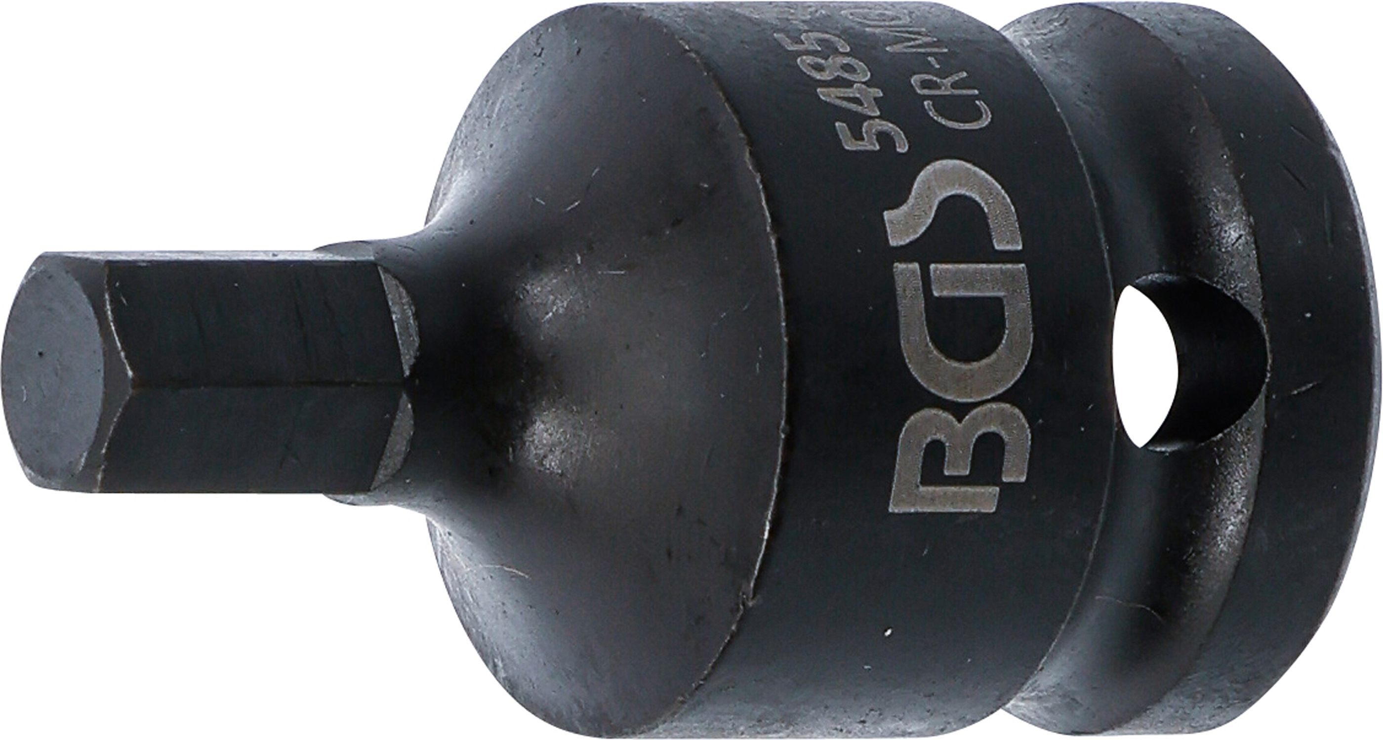 BGS Kraft-Bit-Einsatz | Länge 42 mm | Antrieb Innenvierkant 12,5 mm (1/2") | Innensechskant 8 mm