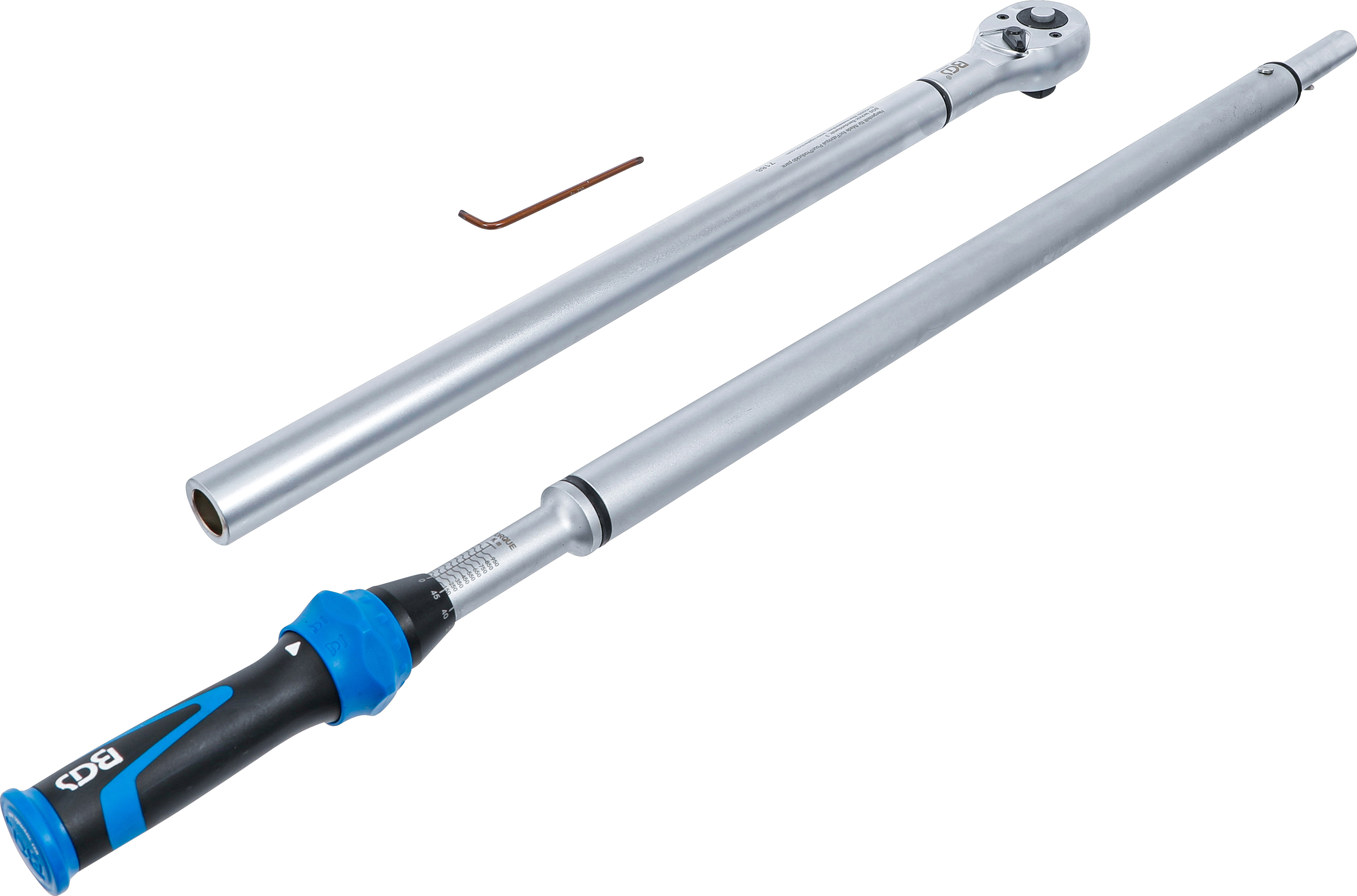 BGS Drehmomentschlüssel | Abtrieb Außenvierkant 20 mm (3/4") | 150 - 1000 Nm