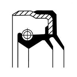 Wellendichtring, Differential