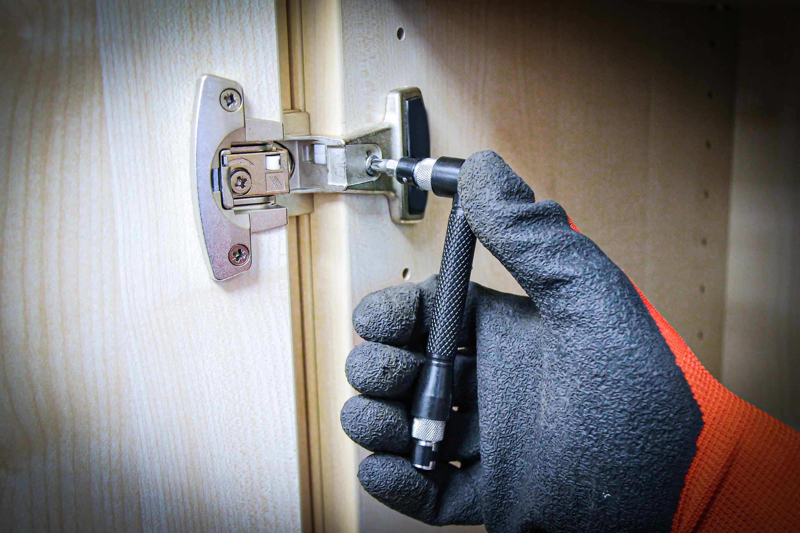 BGS Winkelschrauber mit 7 Doppelklingen-Bits | Antrieb Außensechskant 6,3 mm (1/4") | 8-tlg.