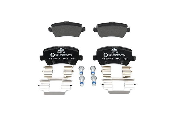 Bremsbelagsatz, Scheibenbremse