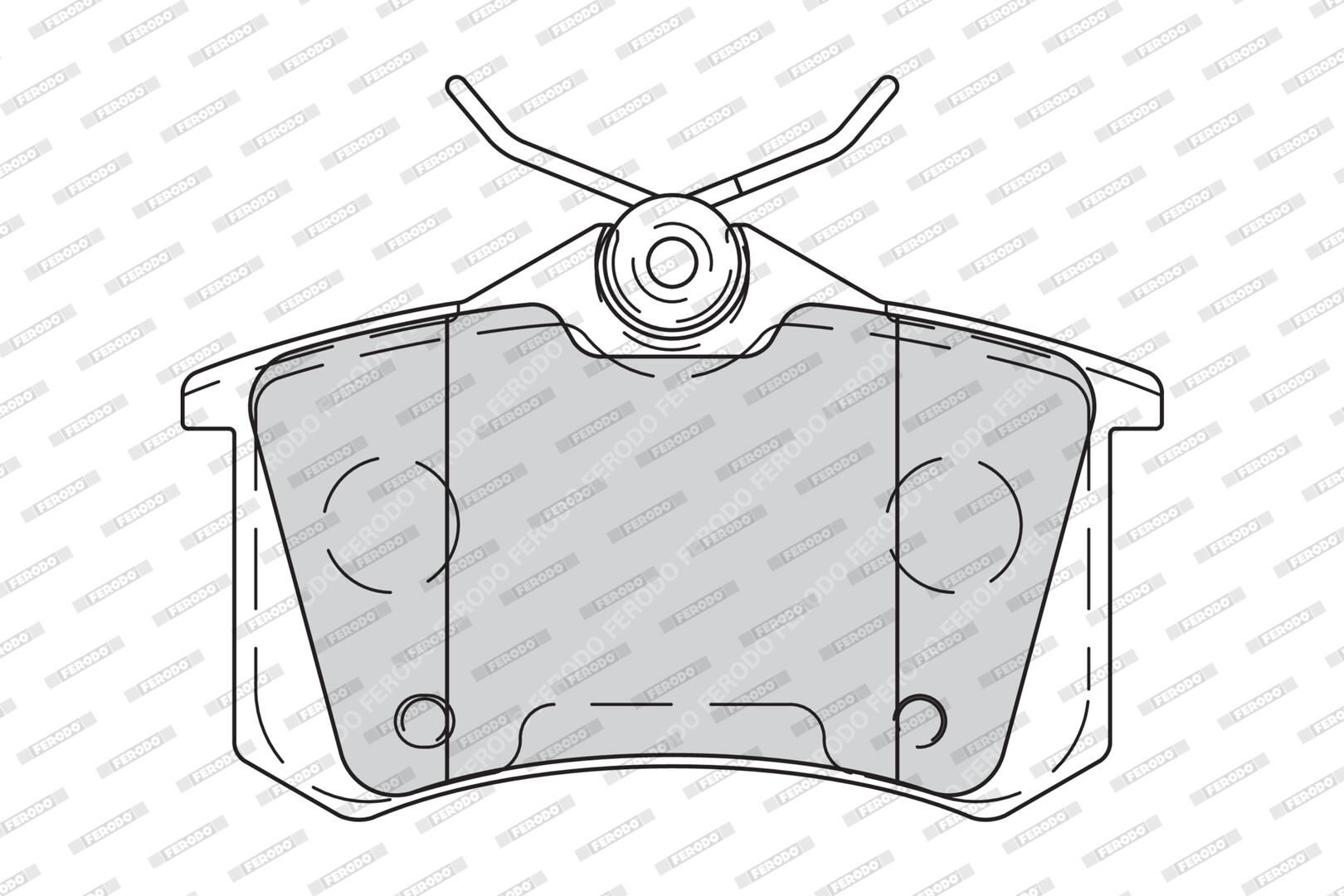 Bremsbelagsatz, Scheibenbremse