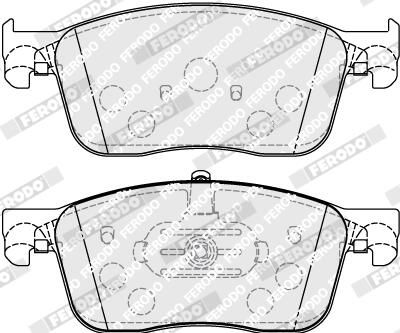 Bremsbelagsatz, Scheibenbremse