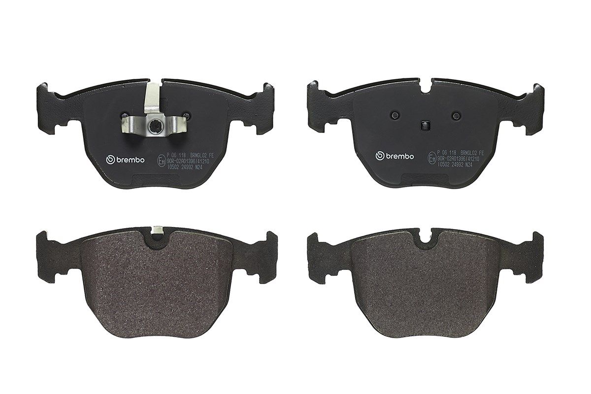 Bremsbelagsatz, Scheibenbremse