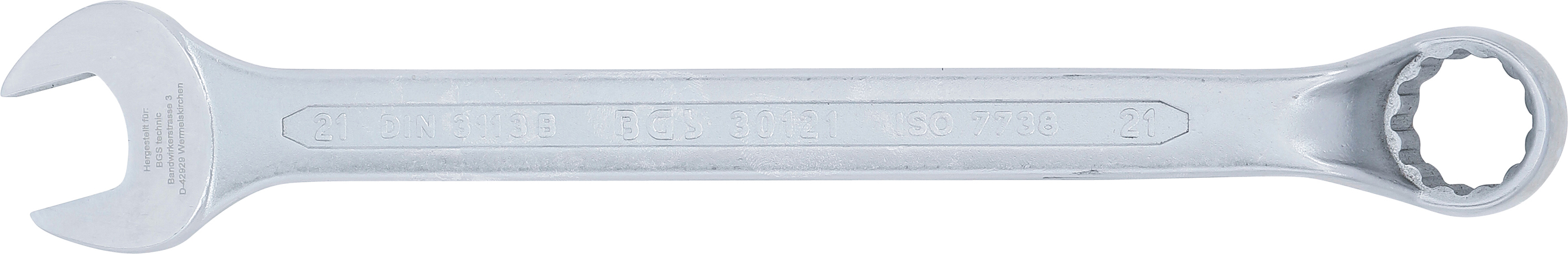 BGS Maul-Ringschlüssel, gekröpft | SW 21 mm