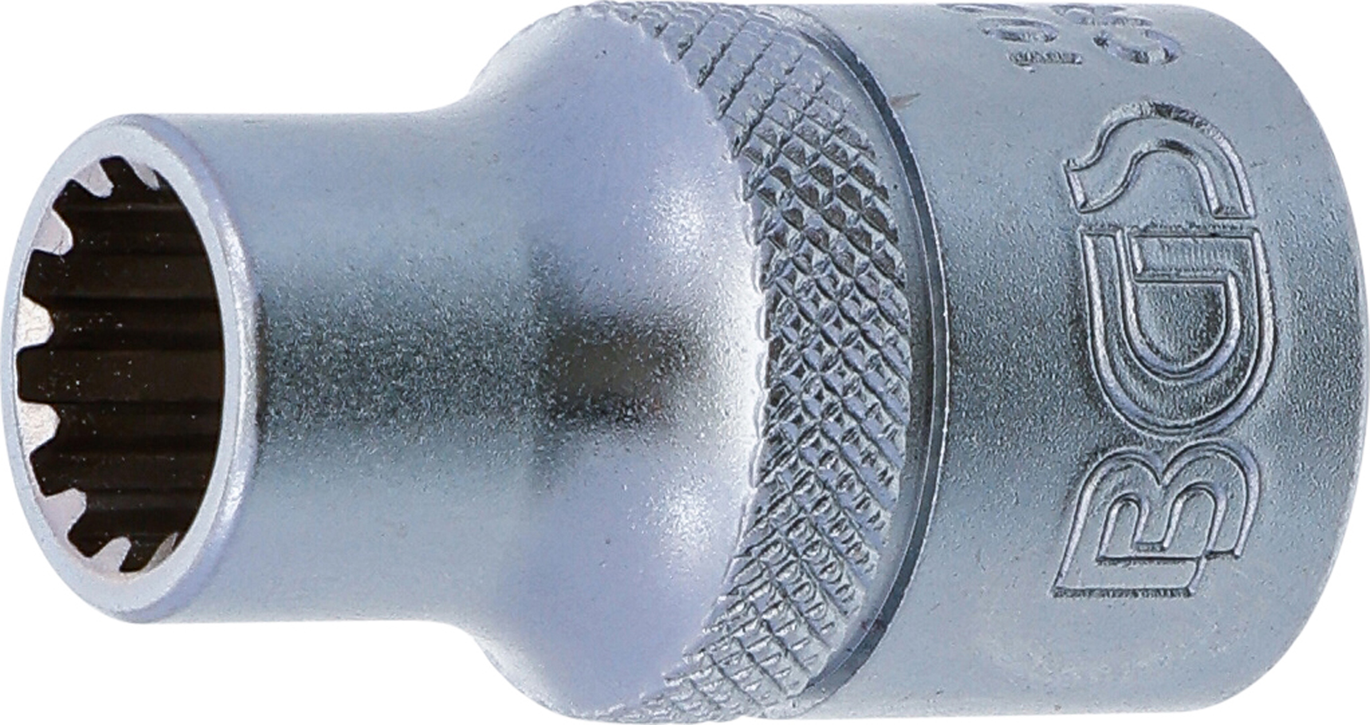 BGS Steckschlüssel-Einsatz Gear Lock | Antrieb Innenvierkant 12,5 mm (1/2") | SW 10 mm