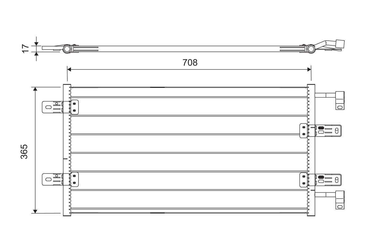 Kondensator, Klimaanlage