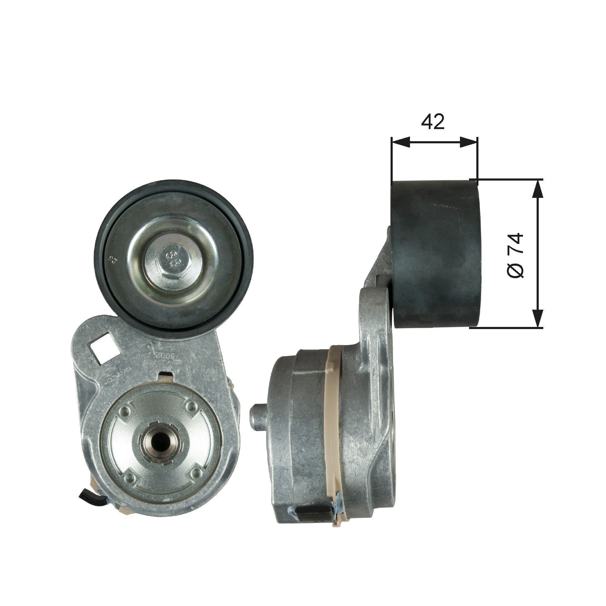 Riemenspanner, Keilrippenriemen