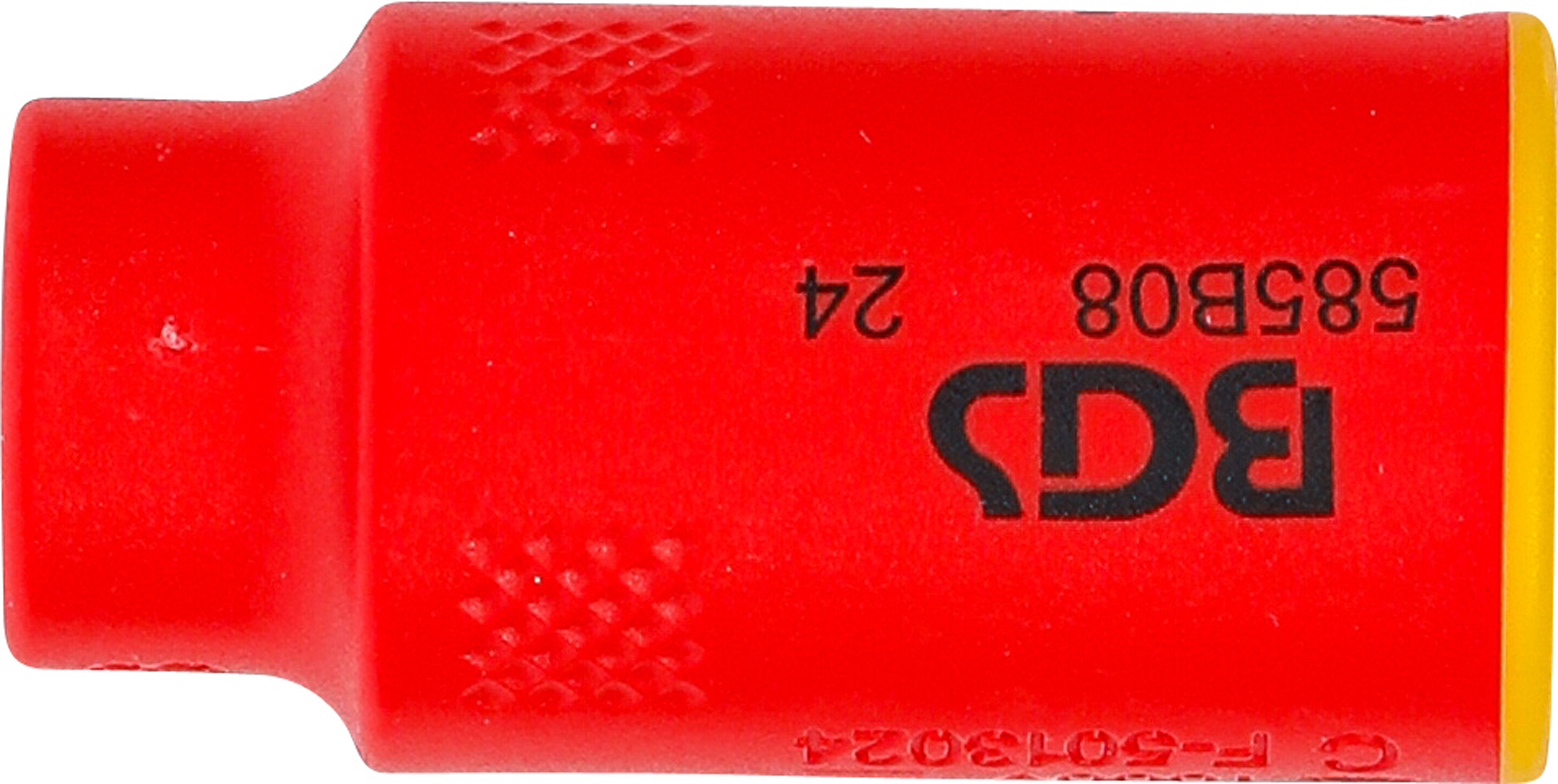 BGS VDE-Steckschlüssel-Einsatz Sechskant | Antrieb Innenvierkant 10 mm (3/8") | SW 8 mm