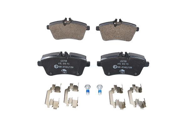 Bremsbelagsatz, Scheibenbremse