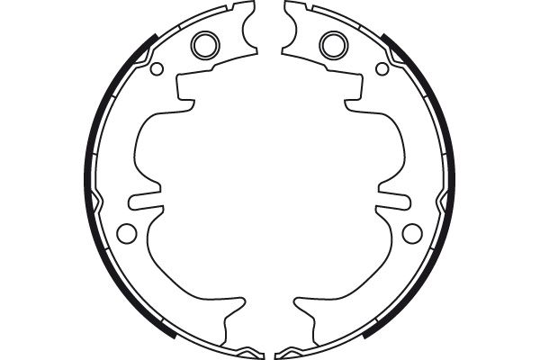 Bremsbackensatz, Feststellbremse