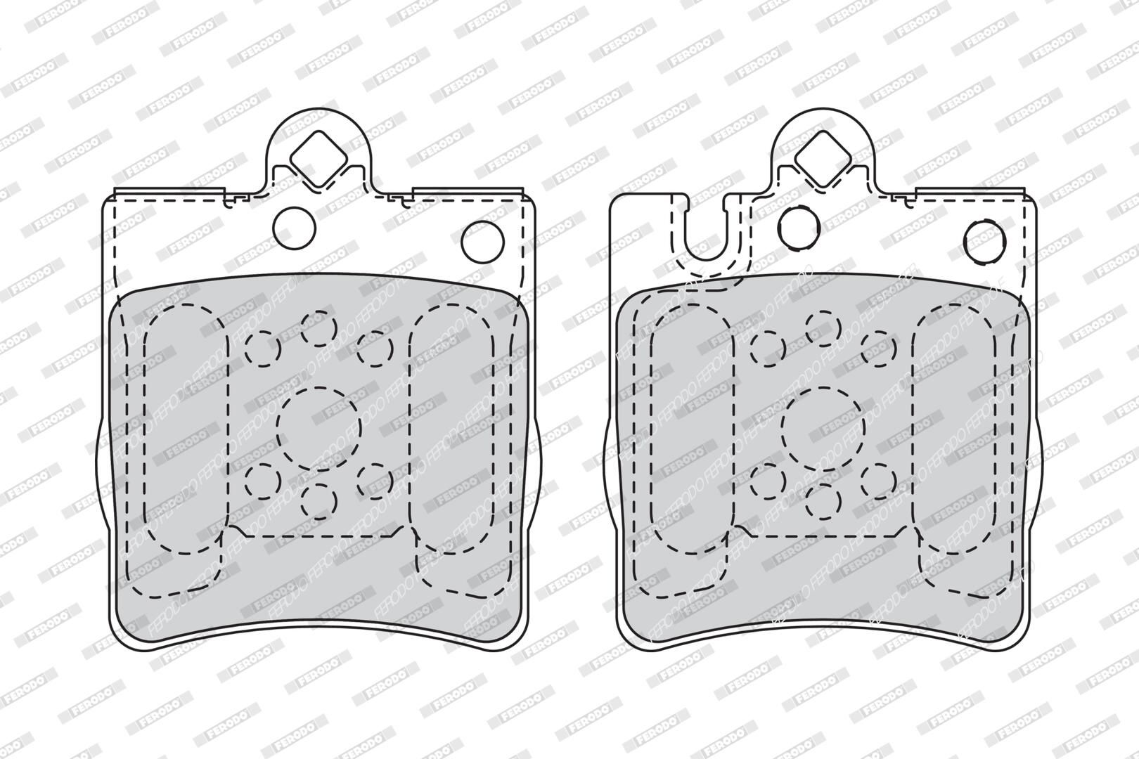 Bremsbelagsatz, Scheibenbremse