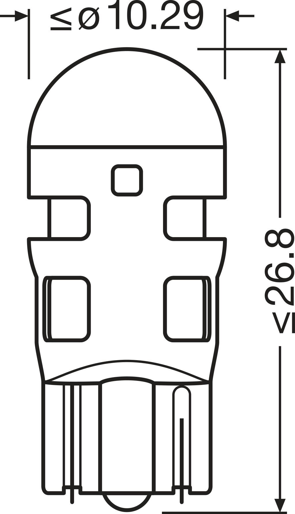 Glühlampe, Innenraumleuchte