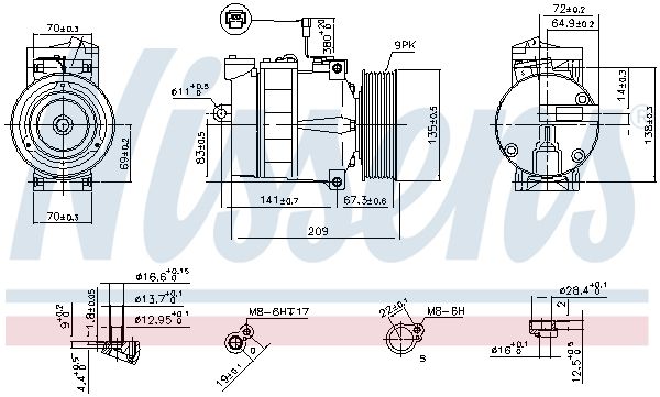 Kompressor, Klimaanlage