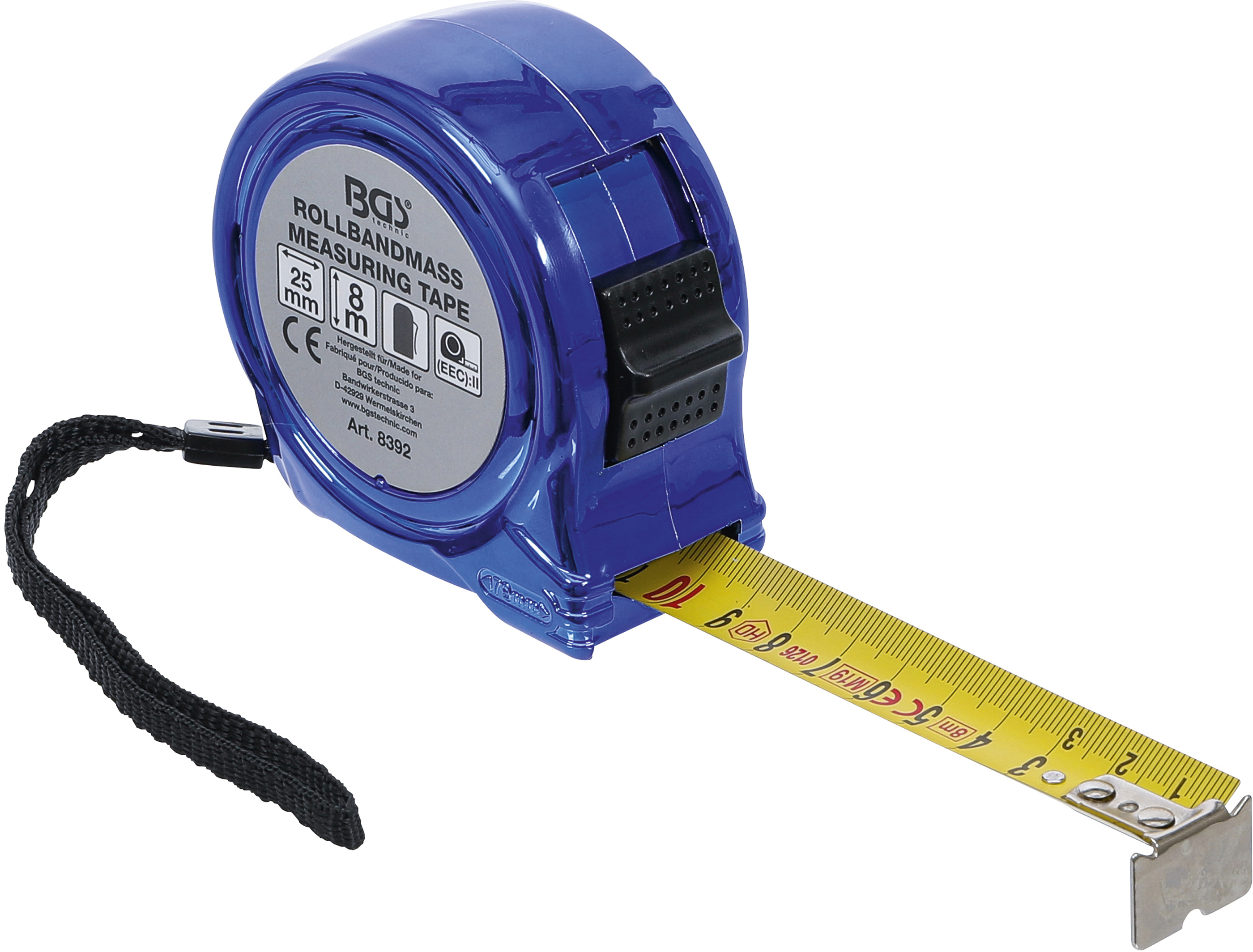 BGS Rollbandmaß | 25 mm x 8 m