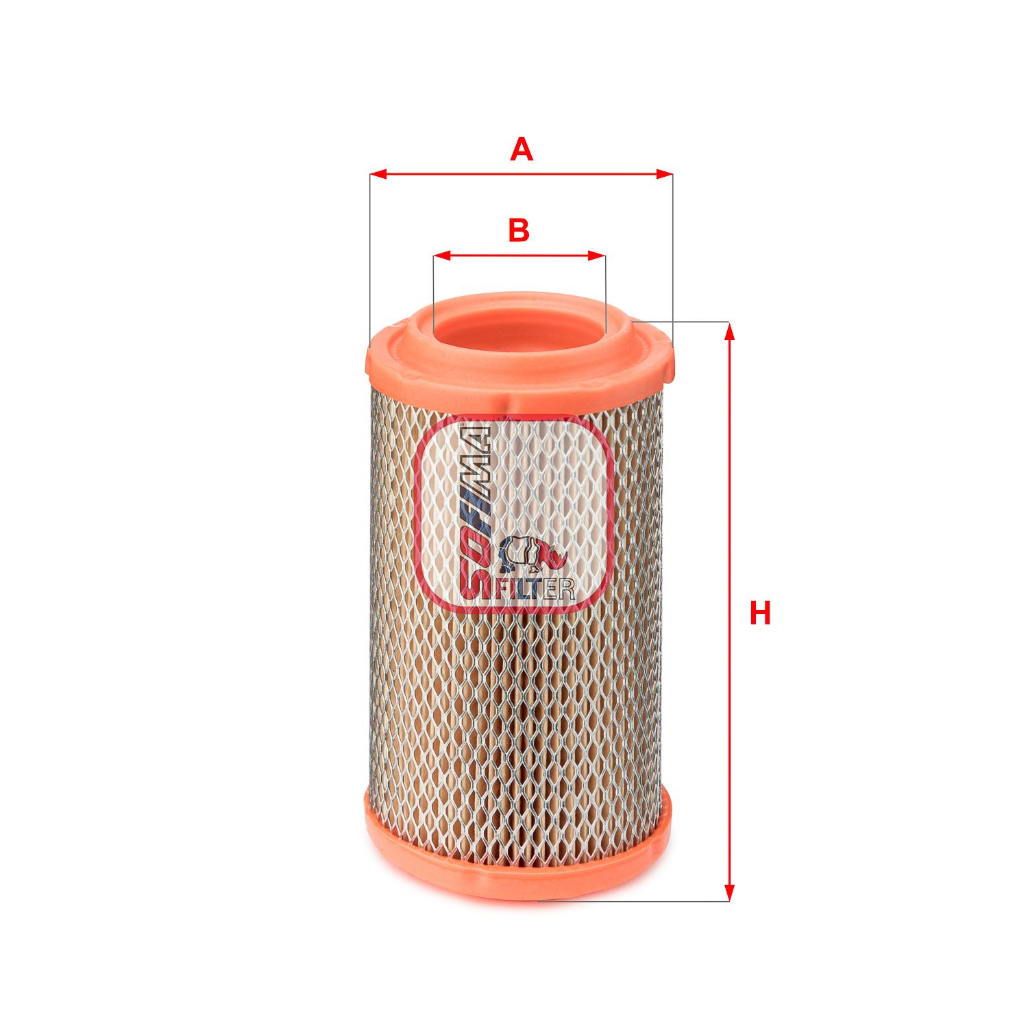 Luftfilter S6210A “SOFIMA 142 mm, 76 mm”