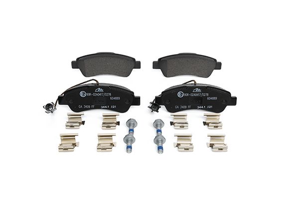 Bremsbelagsatz, Scheibenbremse