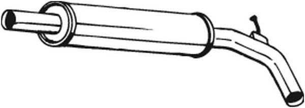 Mittelschalldämpfer