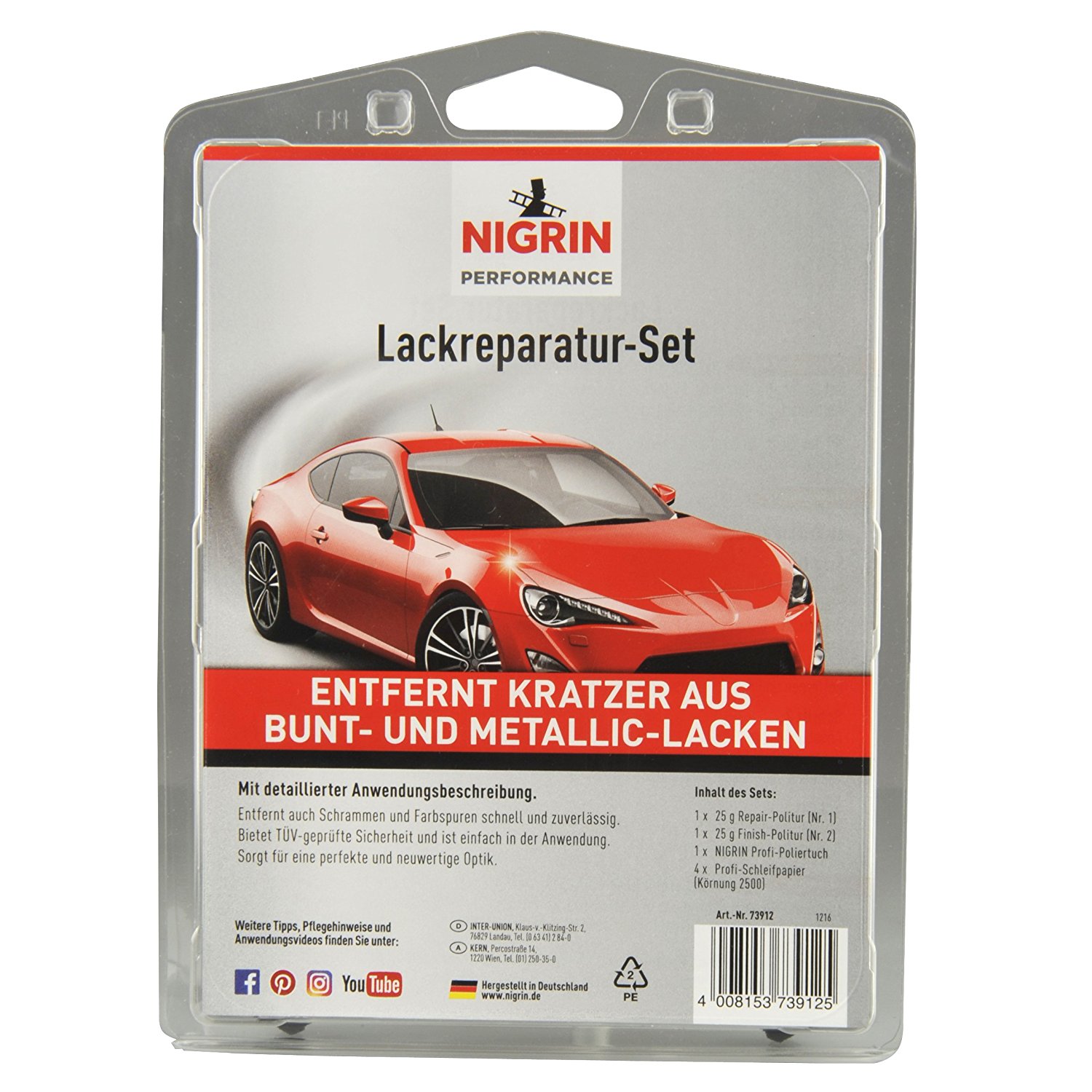 Nigrin Performance Lackreparatur Set