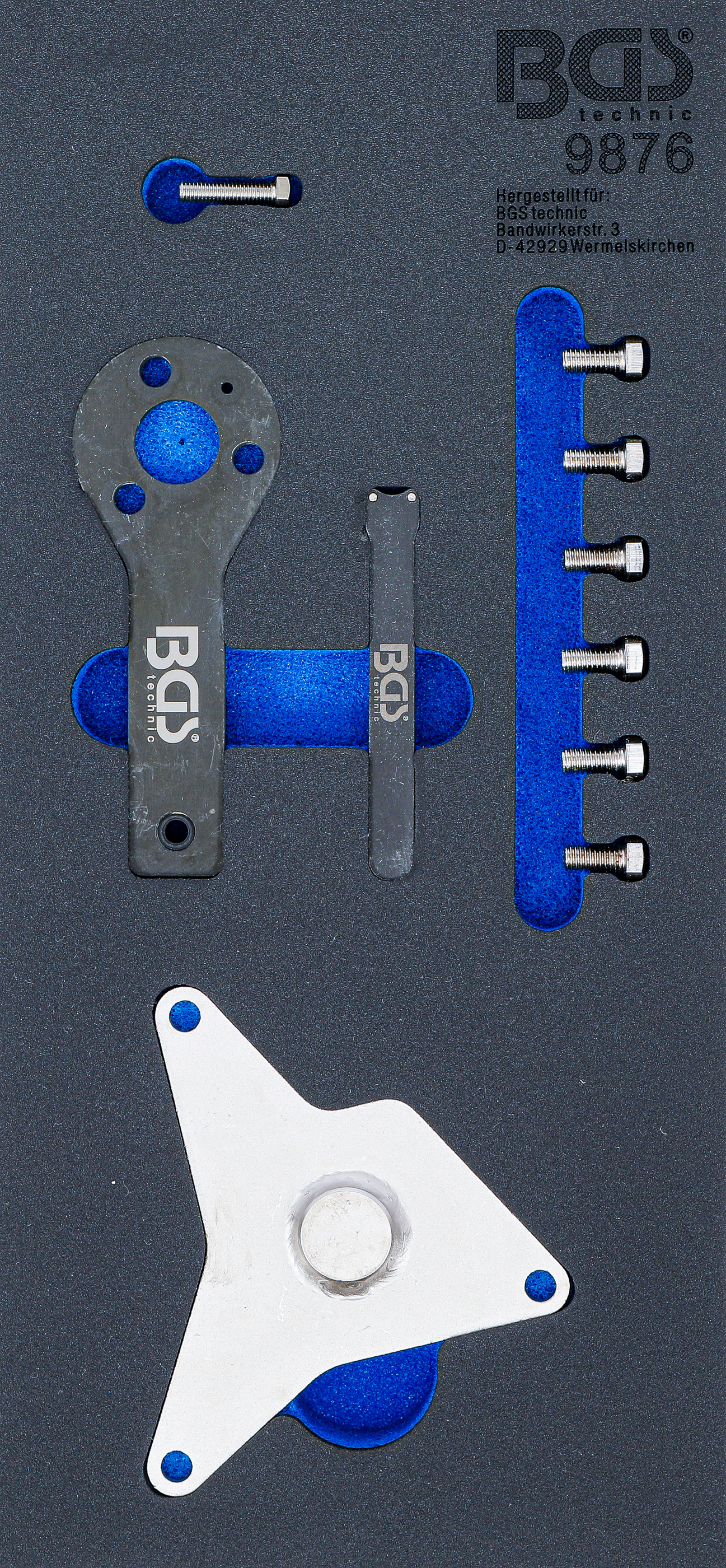 BGS Werkstattwageneinlage 1/3: Motor-Einstellwerkzeug-Satz | für Alfa Romeo, Fiat 1.4 MultiAir