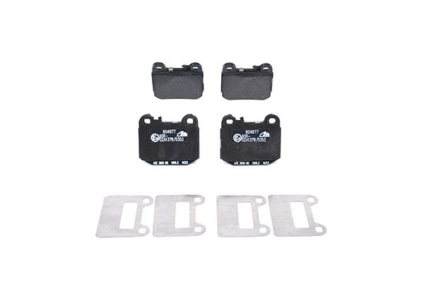 Bremsbelagsatz, Scheibenbremse