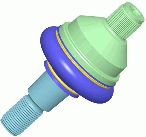 Trag-/Führungsgelenk