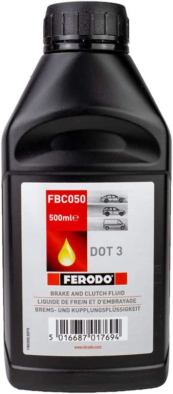Ferodo Bremsflüssigkeit DOT-3 Brake Fluid 500 ml