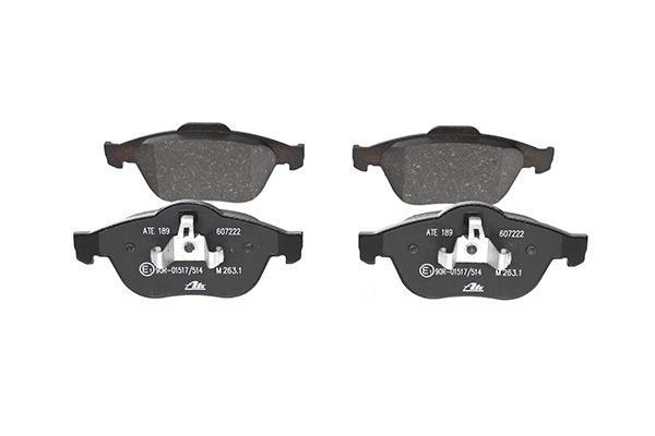 Bremsbelagsatz, Scheibenbremse